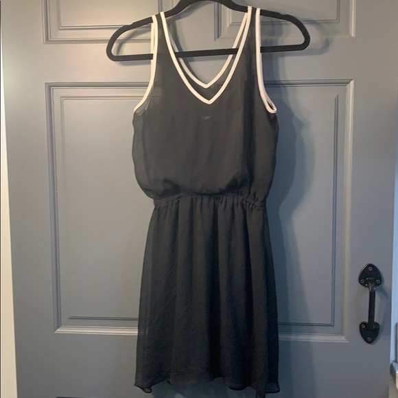 Express flowy black dress - Picture 4 of 5